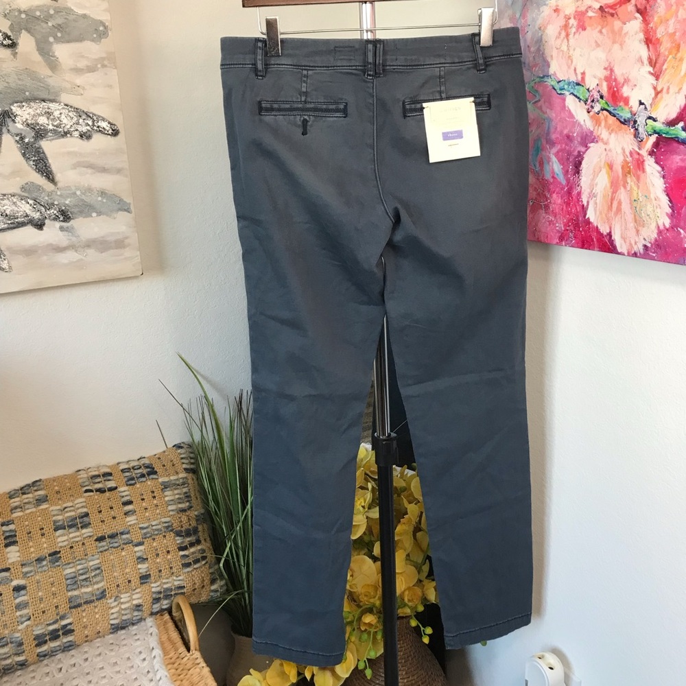 Anthro. Pilcro and the Letterpress The Hyphen Chino Pants Size 26 NWT - Picture 3 of 5
